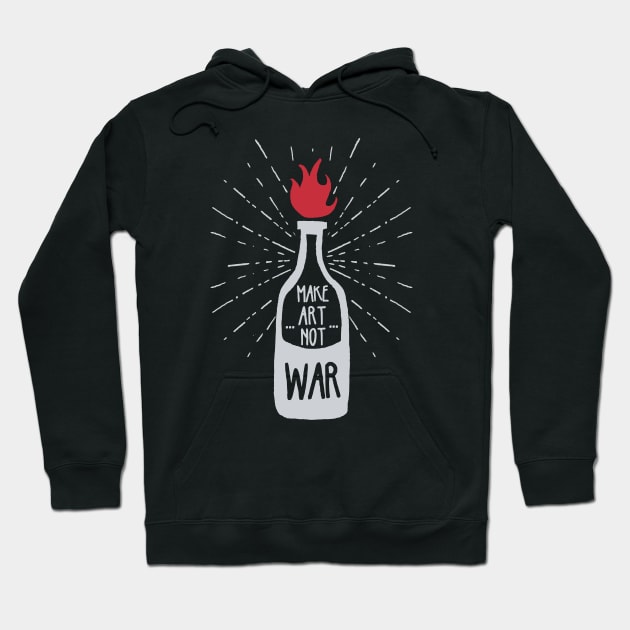 Molotov Art Hoodie by Shapwac12